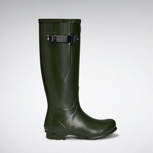 Hunter Norris Field Side Adjustable Tall Rain Boots For Womens - NZ T7485